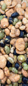 Bohnen-Erbsen-Mix geröstet und gesalzen, ohne Geschmacksverstärker